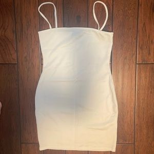 NWOT PrettyLittleThing White Tank Dress